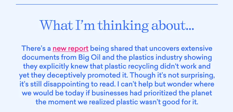 New report on Big Oil