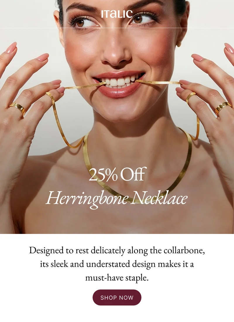 Shop Herringbone at 25% Off