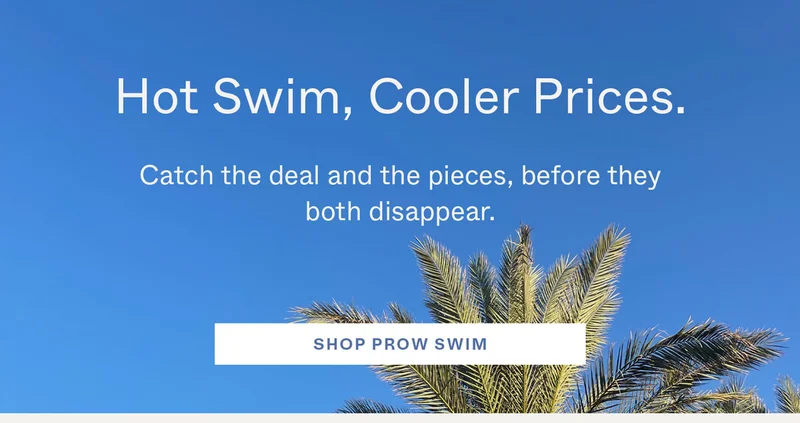 Hot Swim, Cooler Prices
