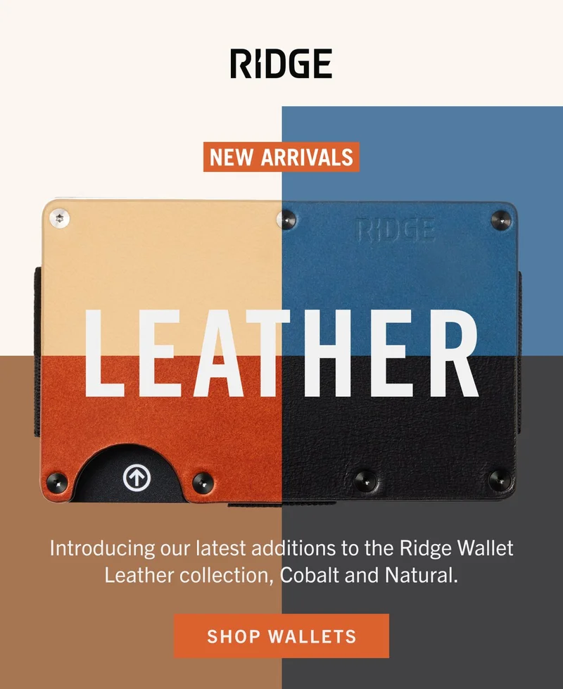 New Arrivals - Leather Wallet