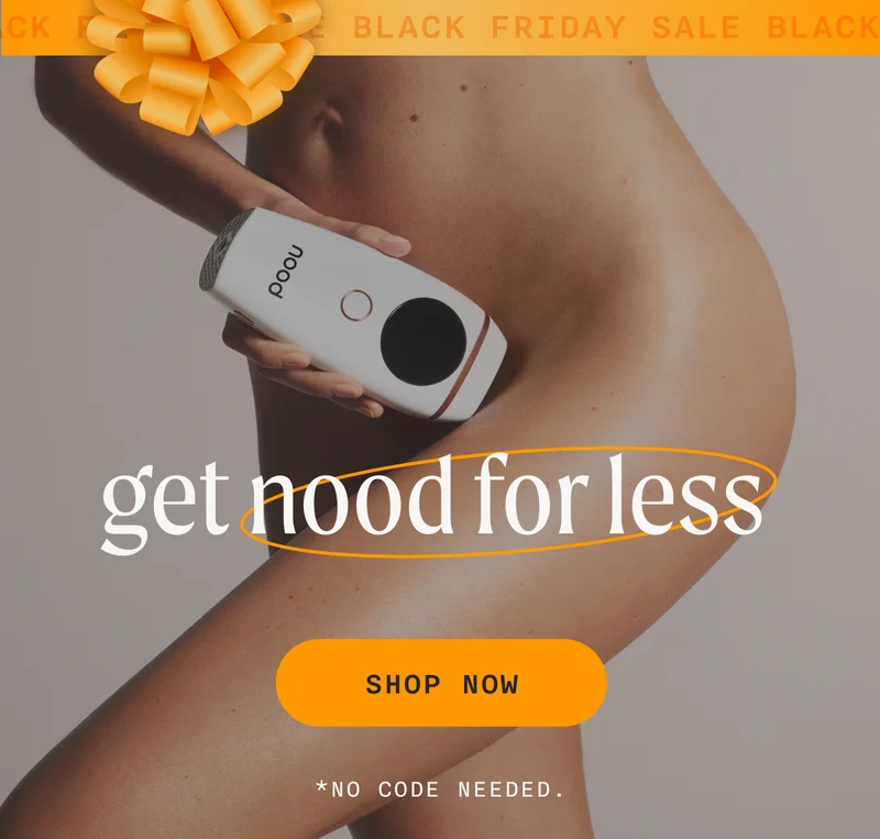Black Friday Sale - get nood for less - SHOP NOW - *no code needed.