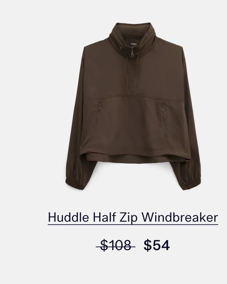 Huddle Half-Zip Windbreaker