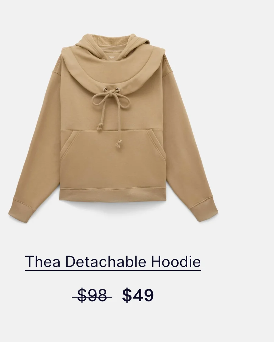 Thea Detachable Hoodie