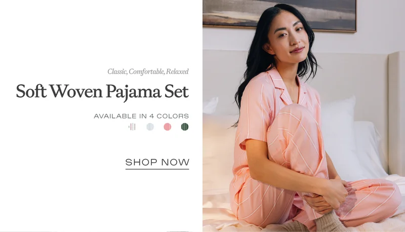 Soft Woven PJ Set Soft Woven PJ Set