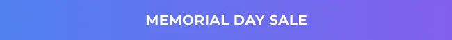 Memorial Day Sale