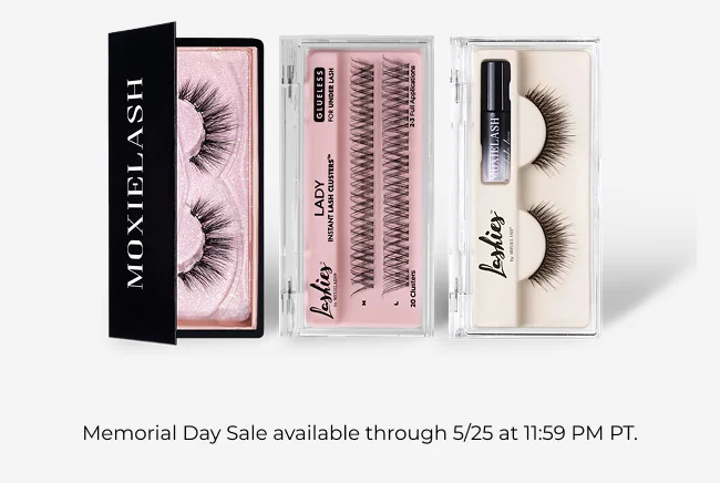 Memorial Day Sale available through 5/25 at 11:59 PM PT.