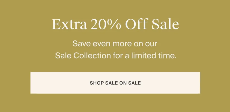 Additional 20% Off Sale