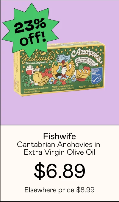 Cantabrian Anchovies in Extra Virgin Olive Oil