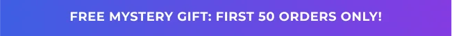 Free Mystery Gift With Orders $50+