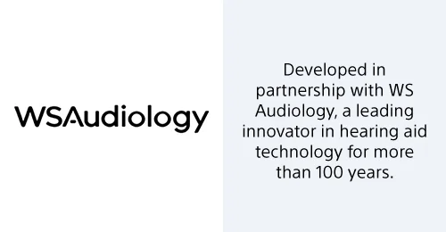 Developed in partnership with WS Audiology, a leading innovator in hearing aid technology for more than 100 years.