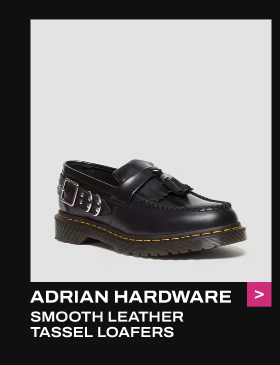 ADRIAN HARDWARE POLISHED SMOOTH TASSEL LOAFERS