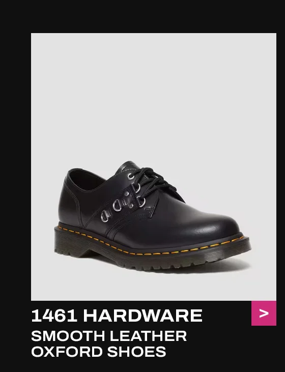 1461 HARDWARE POLISHED SMOOTH LEATHER OXFORD SHOES