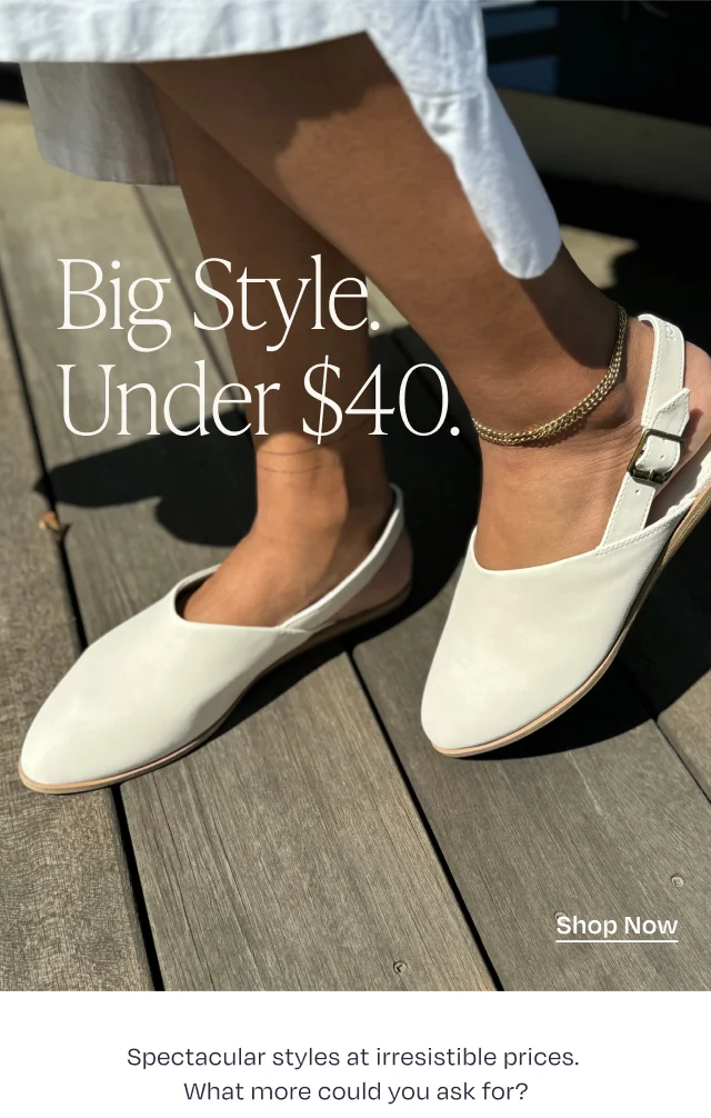 Jade Slingback Flat