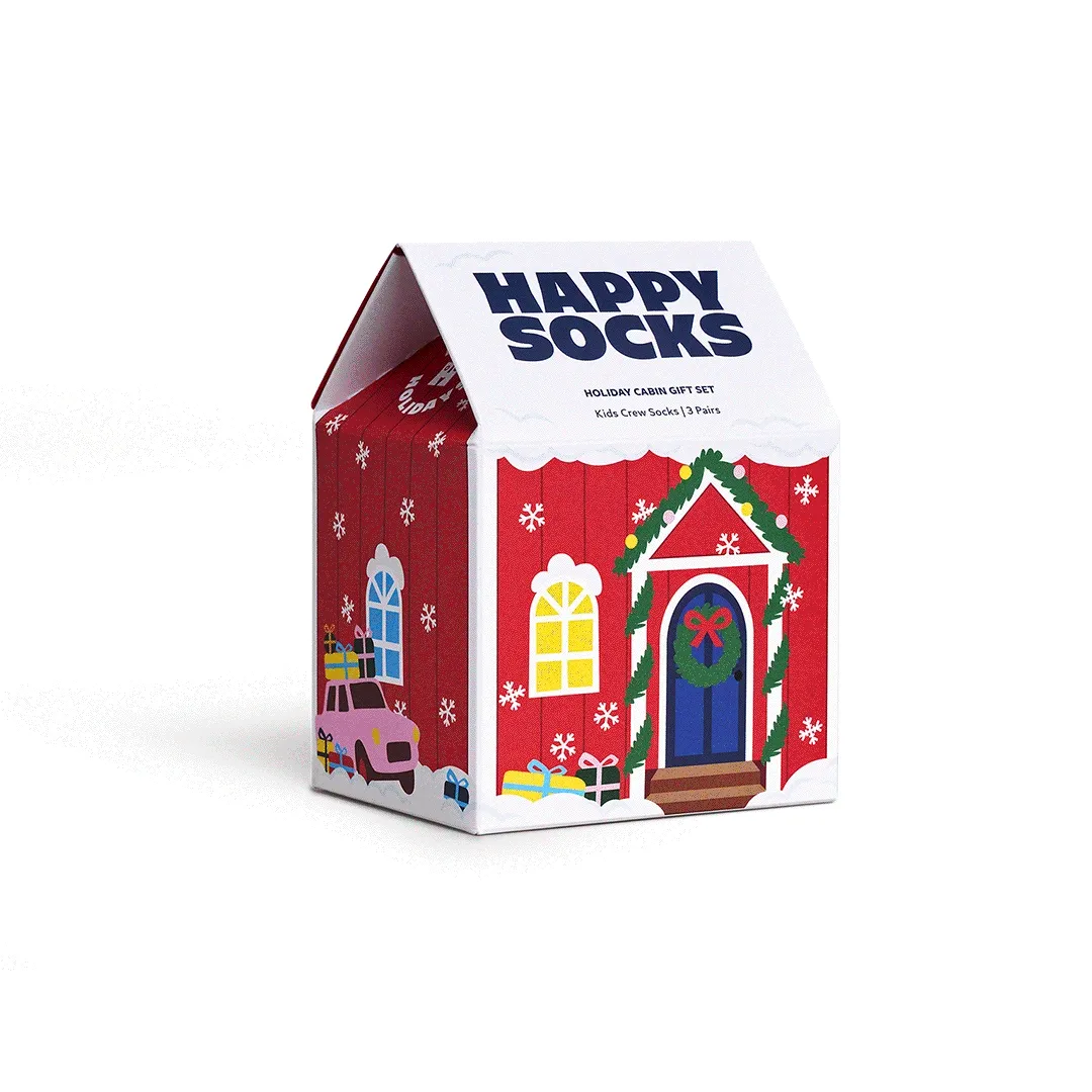 Kids 3-Pack Holiday Socks Gift Set