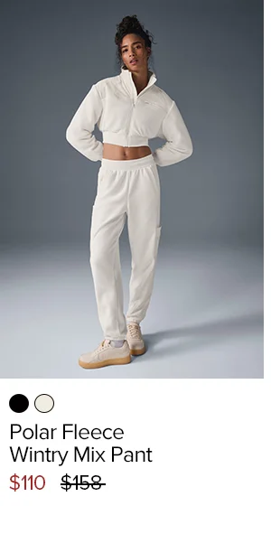 POLAR FLEECE WINTRY MIX PANT