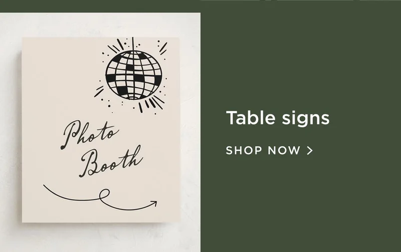 Photo Booth Signs