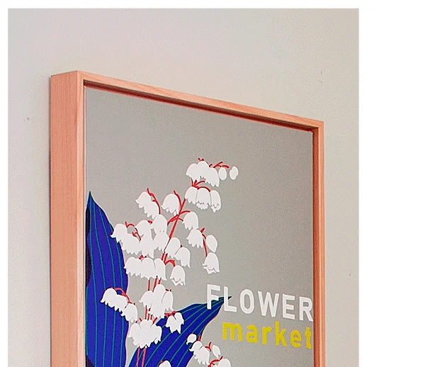 Flower Market Canvas Print