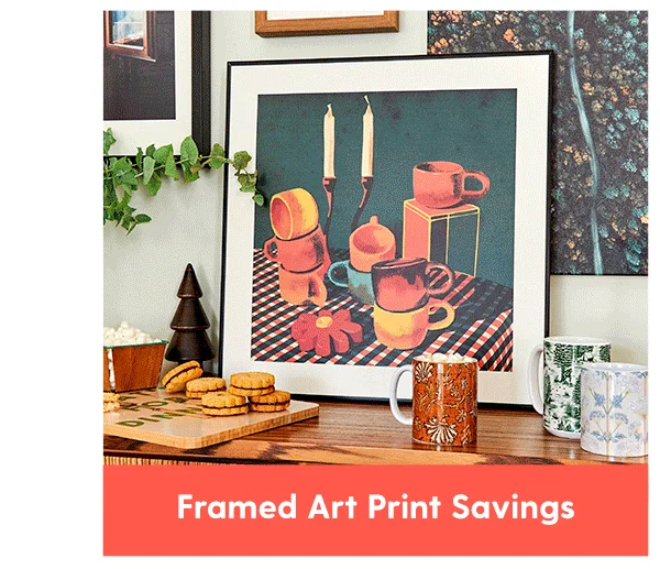 Framed Art Print Savings