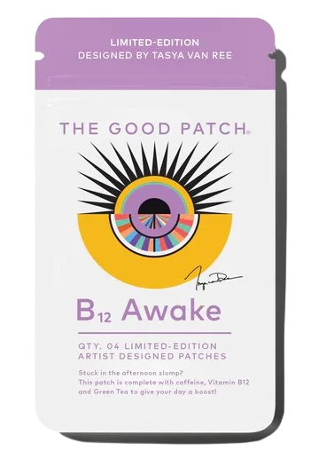 Image of The Good Patch Art of Elysium Limited-Edition B12 Awake Patch (4 CT)
