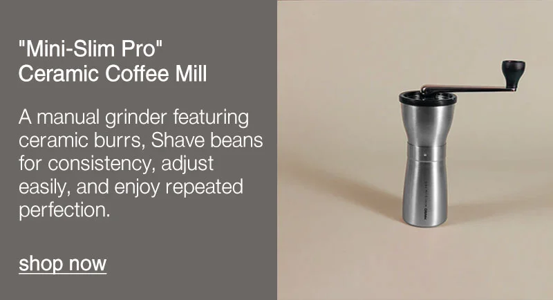 Shop "Mini-Slim Pro" Ceramic Coffee Mill