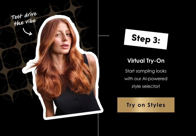 Step 3: | Virtual Try-On | Try on Styles