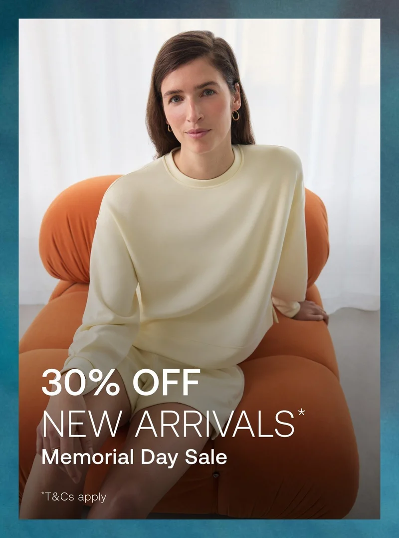 30% off new arrivals - Memorial Day Sale