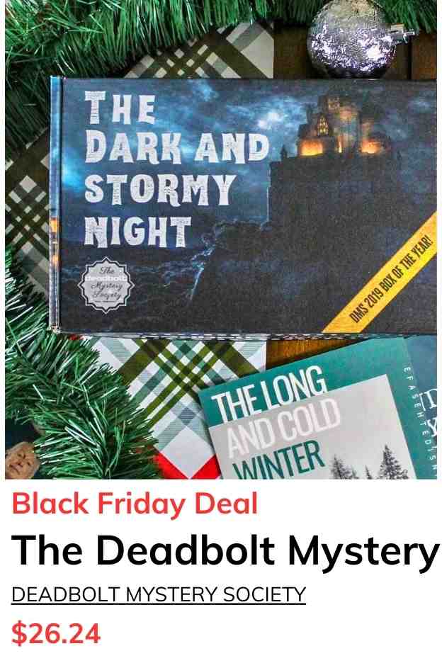 The Deadbolt Mystery Society Monthly Box