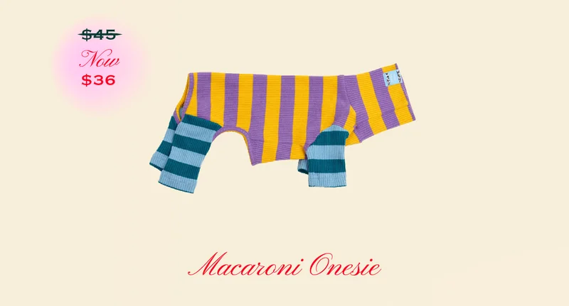 Macaroni Onesie