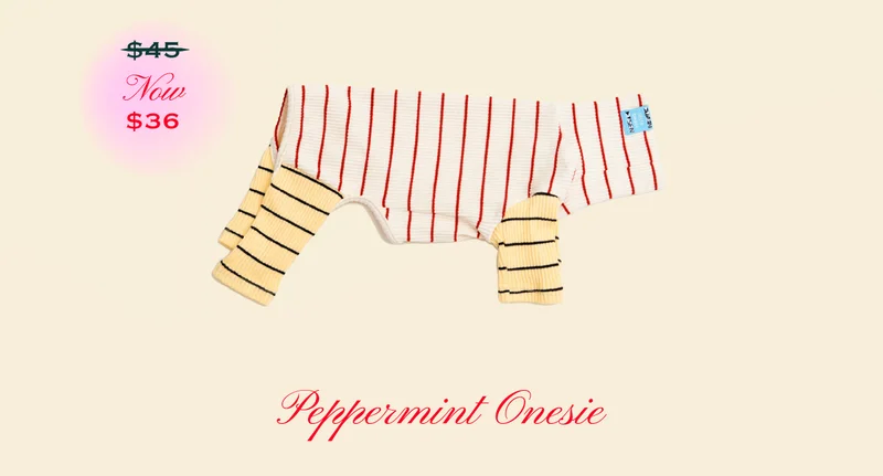 Peppermint Onesie - Dusen Dusen