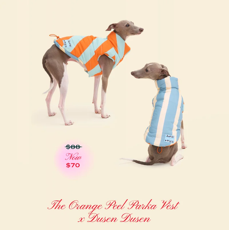 The Orange Peel Parka Vest - Dusen Dusen