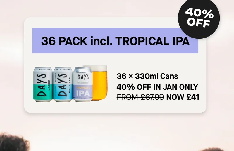 We might not get through all 36 cans in one go… but what do you think, fancy it?