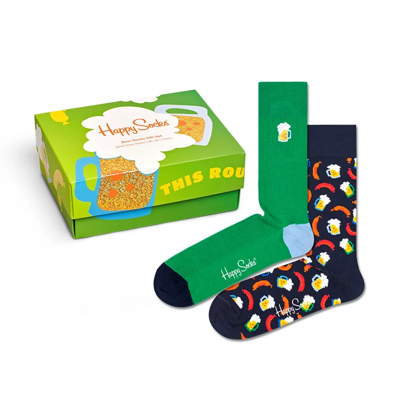 2-Pack Beer Socks Gift Set