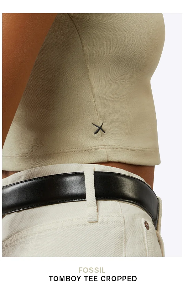 Tomboy Tee Cropped