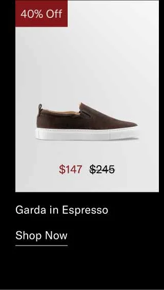 Garda in Espresso. Shop Now