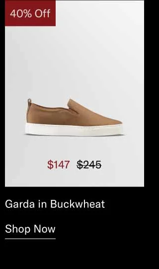 Garda in Buckwheat. Shop Now