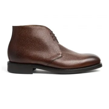 Orton R Chukka Boot in Chestnut Grain
