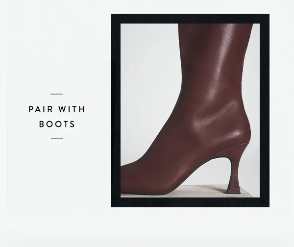 Pair With Boots