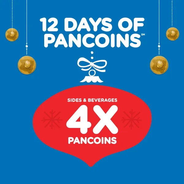 12 Days of PanCoins℠ 4X PanCoins on Sides and Beverages