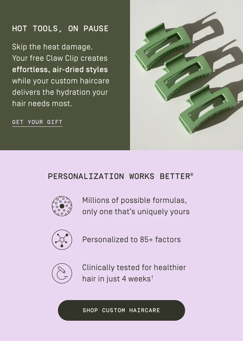 Hot tools, on pause | Shop Custom Haircare