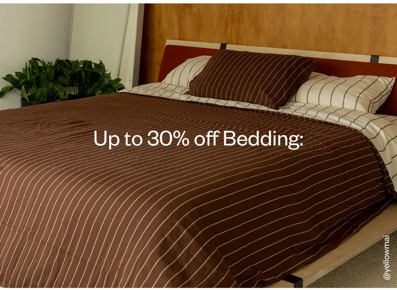 Up to 30% Off Bedding