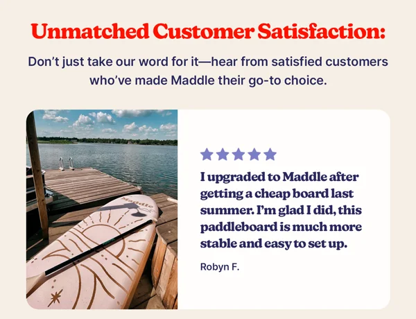 Unmatched Customer Satisfaction: Don’t just take our word for it—hear from satisfied customers who’ve made Maddle their go-to choice.