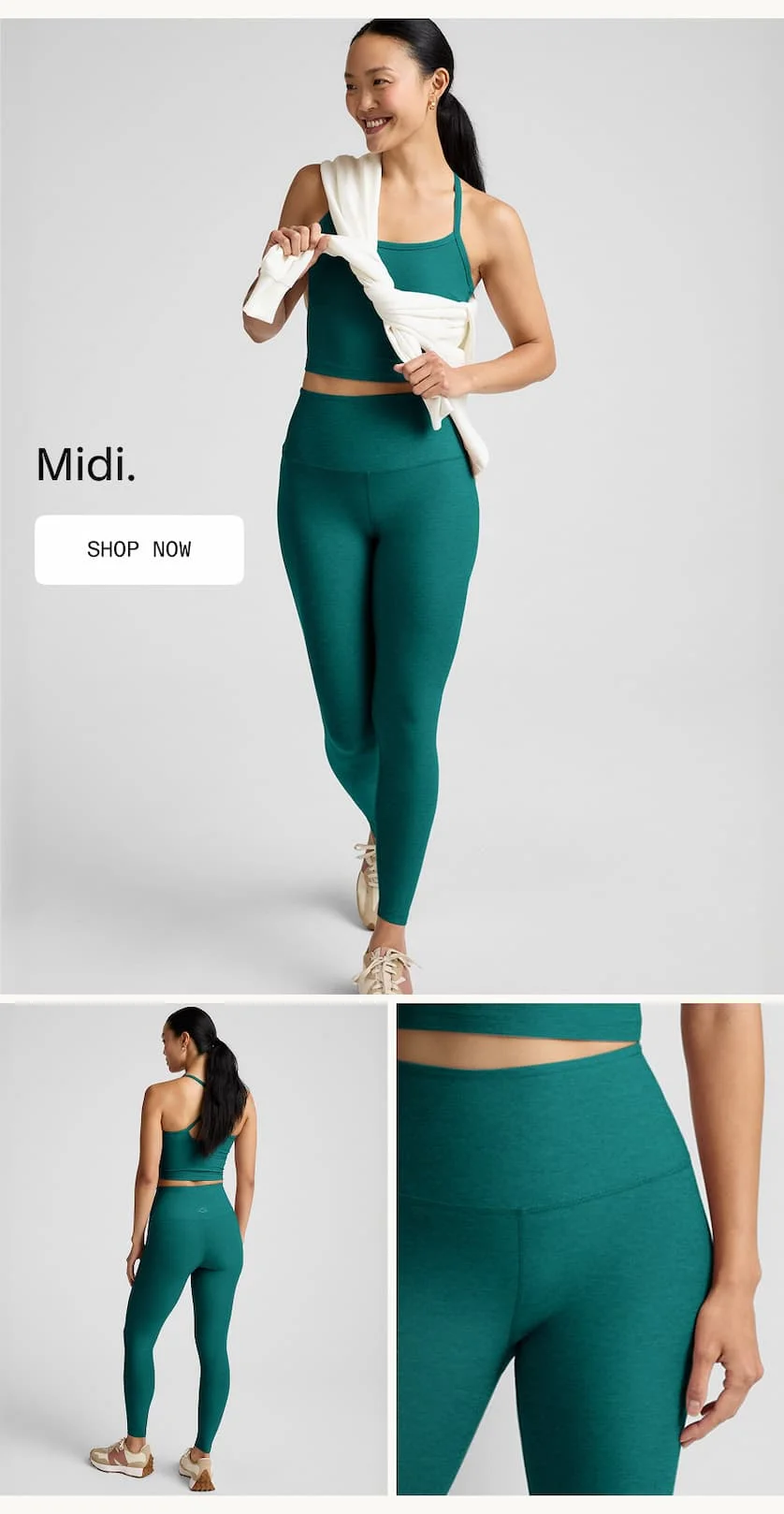 Spacedye Caught In The Midi High Waisted Legging