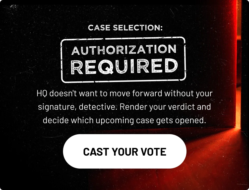 CASE SELECTION: YOUR AUTHORIZATION REQUIRED