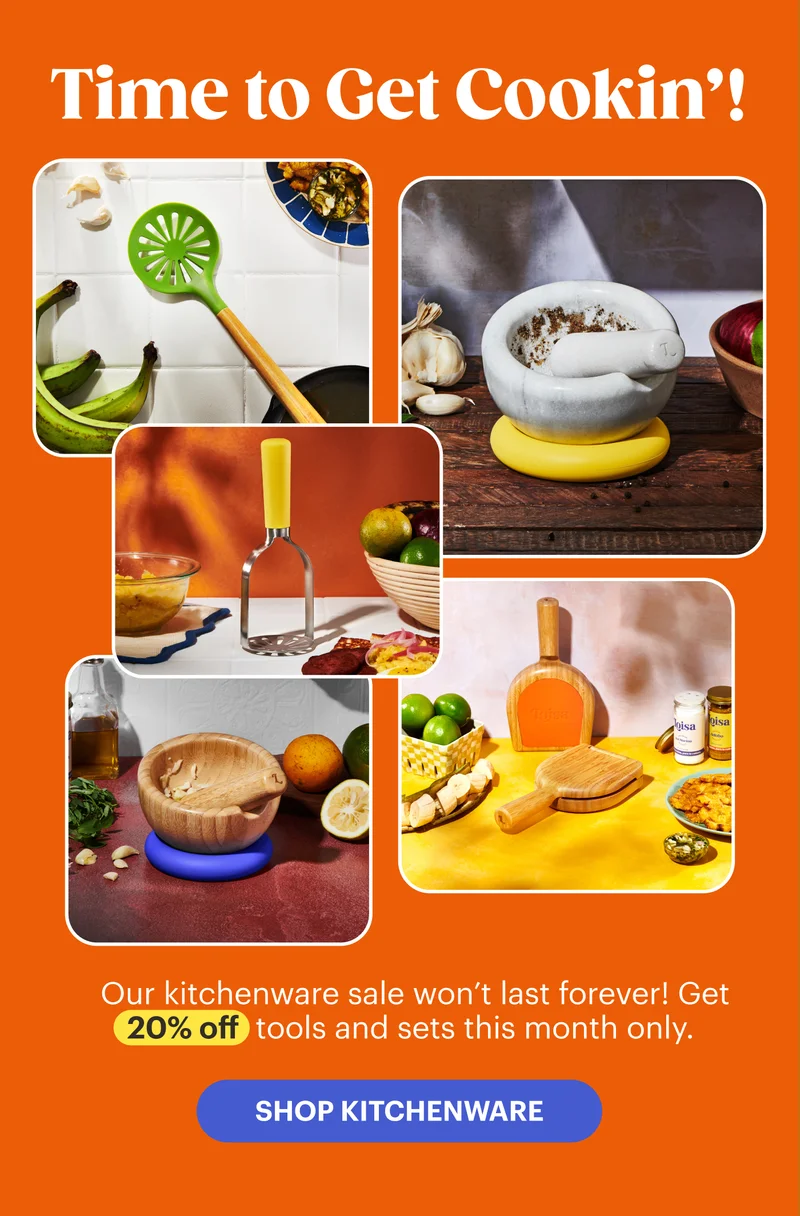 Time to Get Cookin’! SHOP KITCHENWARE