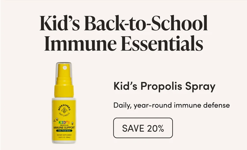 Kid’s Propolis Spray  Daily, year-round immune defense