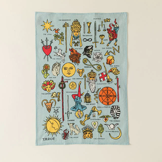 Tarot Tea Towel