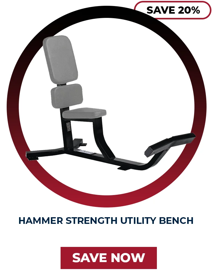 20% OFF | Hammer Strength Utility Bench