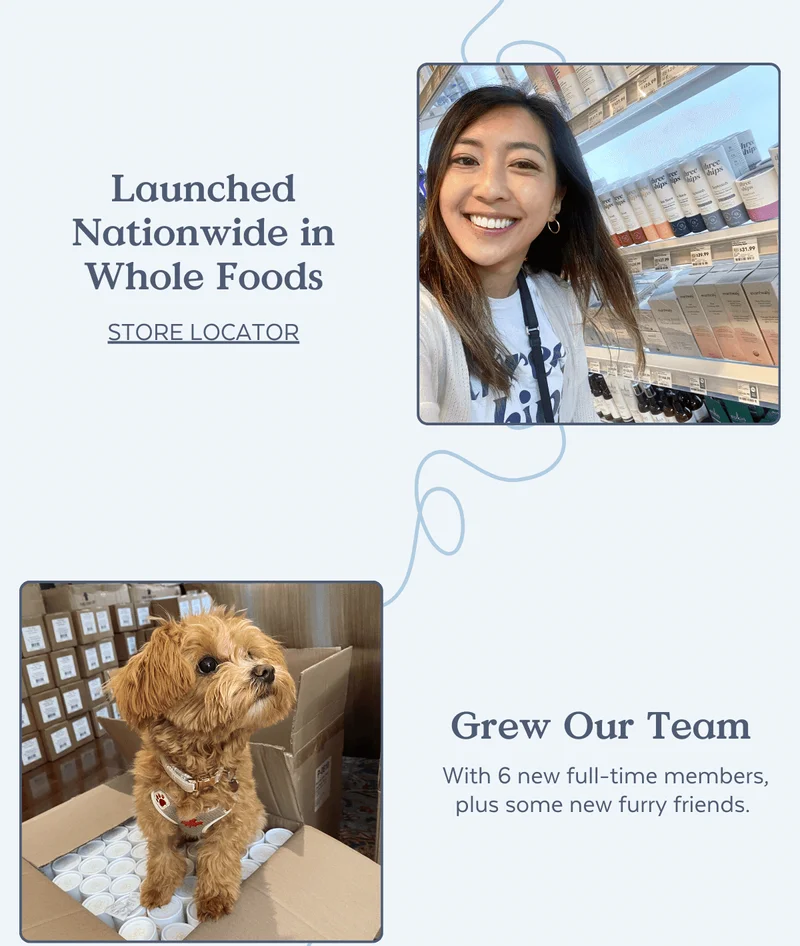 Launched nationwide in Whole Foods