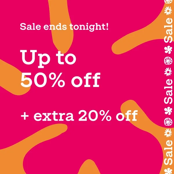 FINAL HOURS: Extra 20% off sale