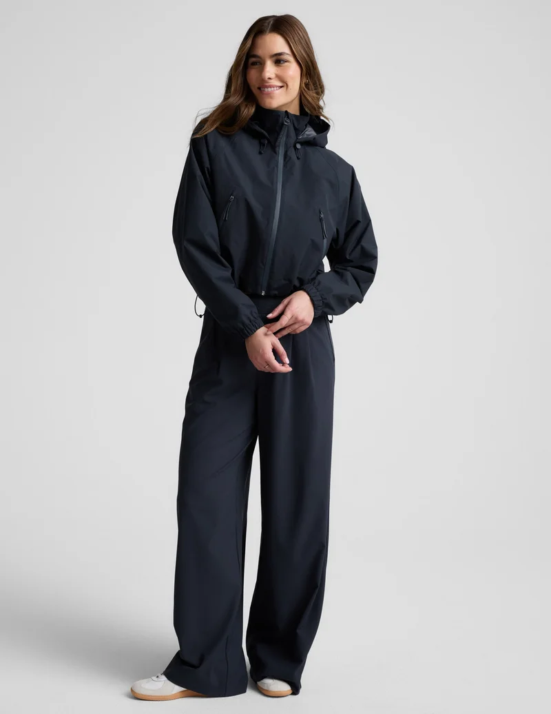 Image of Rain Or Shine Adjustable Hooded Jacket